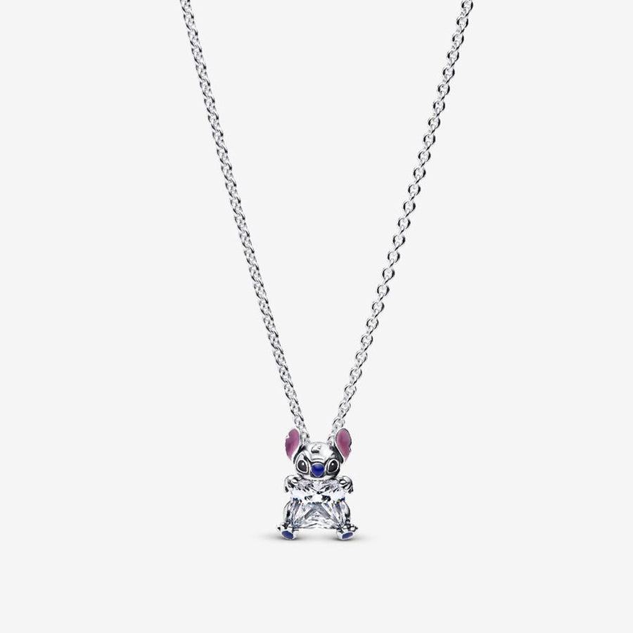 Disney Stitch Sterling Silver Necklace