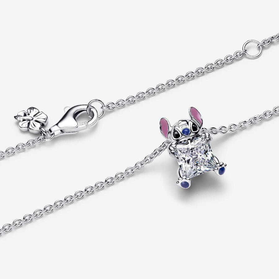 Disney Stitch Sterling Silver Necklace