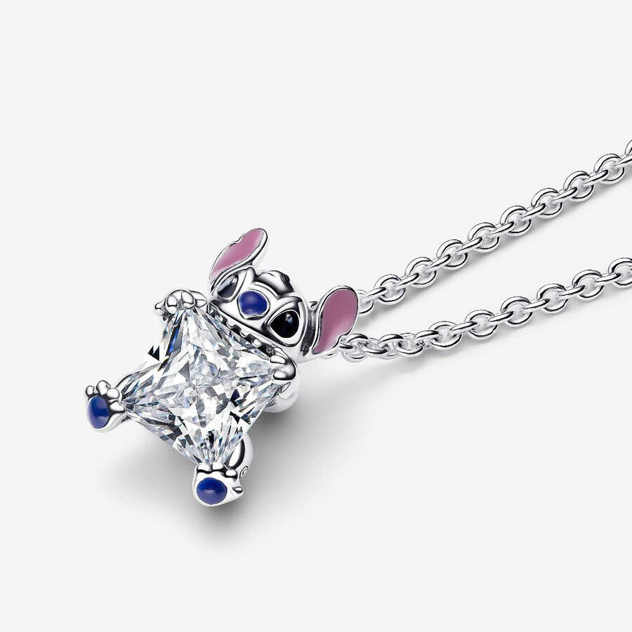 Disney Stitch Sterling Silver Necklace