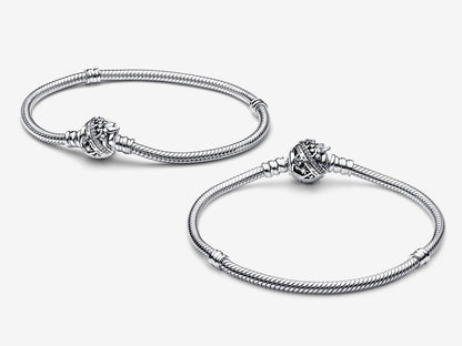 Disney Tinker Bell Clasp Moments Snake Chain Bracelet