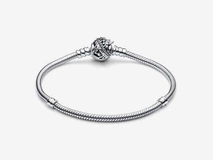 Disney Tinker Bell Clasp Moments Snake Chain Bracelet