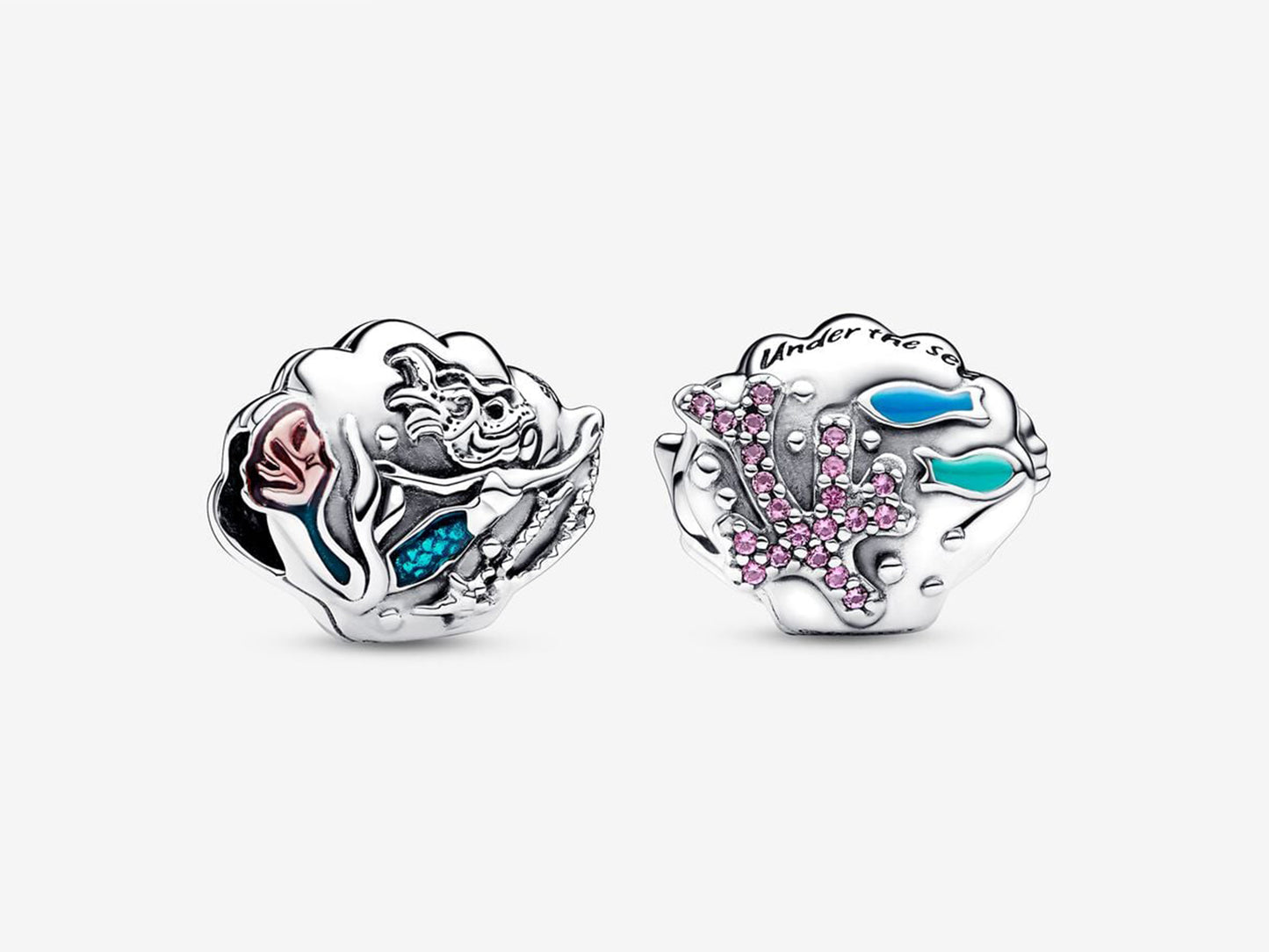 Disney The Little Mermaid Seashell Charm