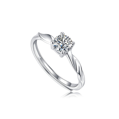 Elegant Adjustable Band Set for Couples
