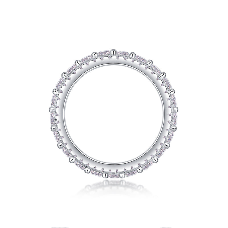 Elegant Geometric Silver Band for Fashionable Women