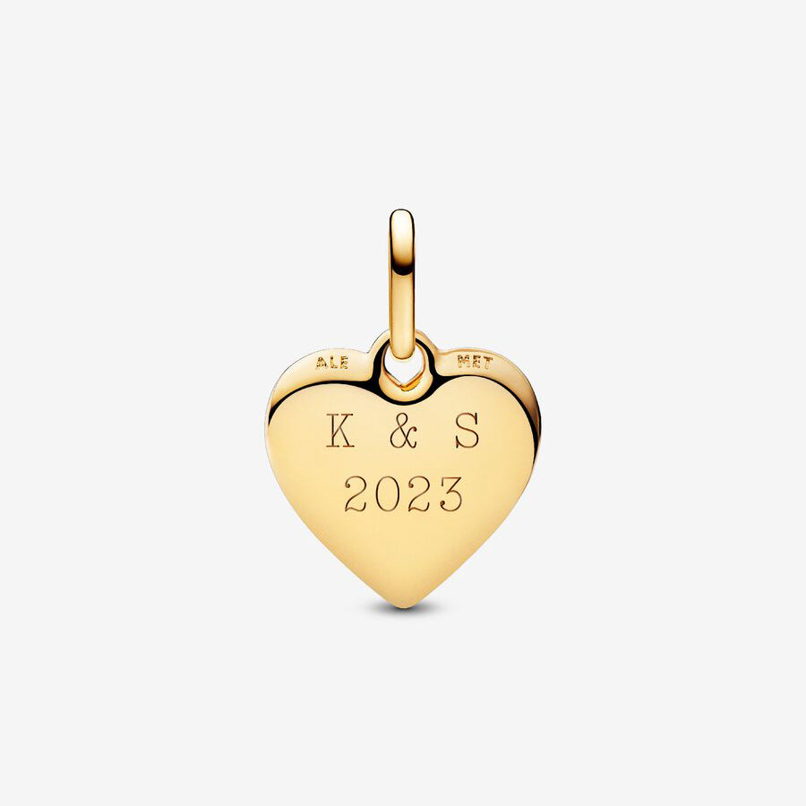 Personalized Heart Pendant