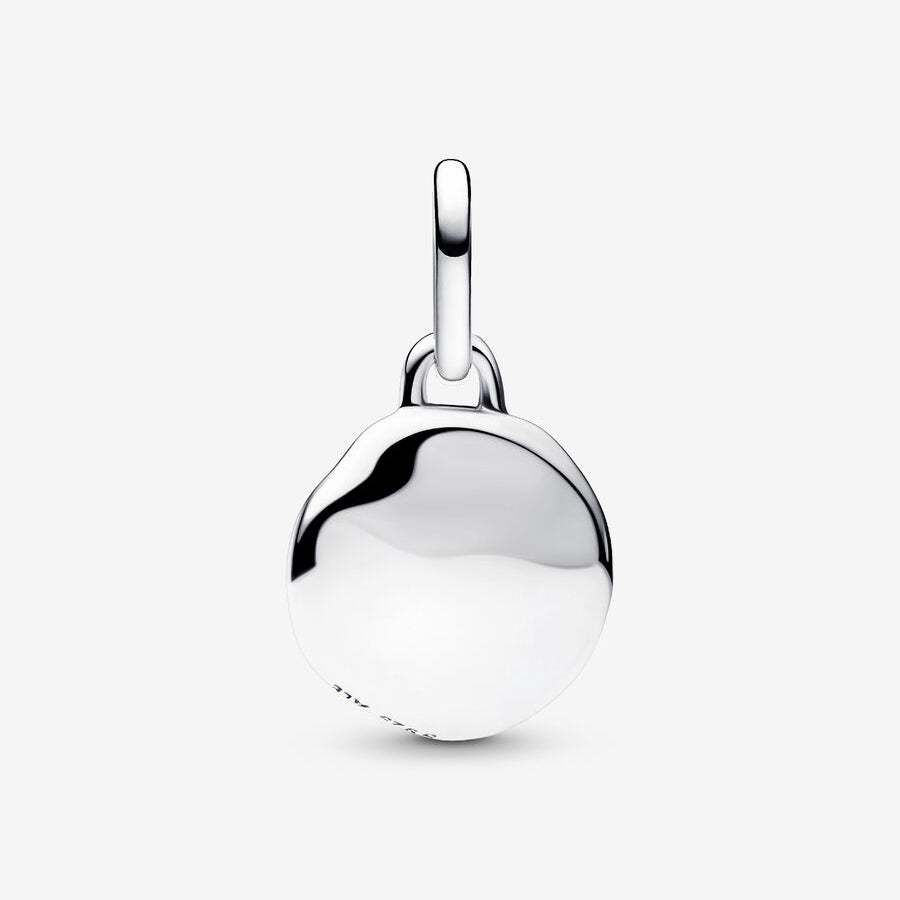 Sterling Silver Engravable Mini Medallion Charm