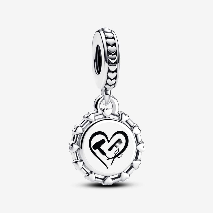 Silver Hairdresser Gift Charm