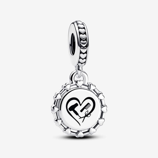 Silver Hairdresser Gift Charm