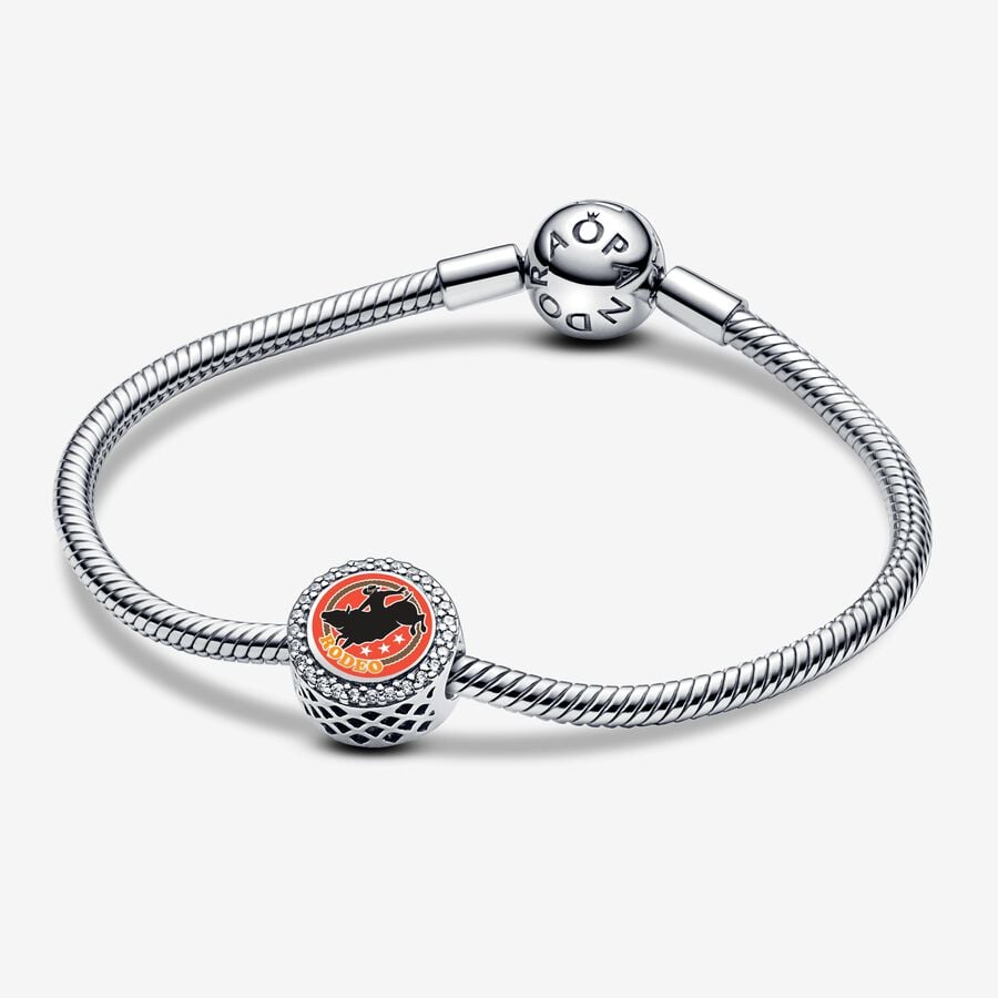 Rodeo Bucking Bull Charm