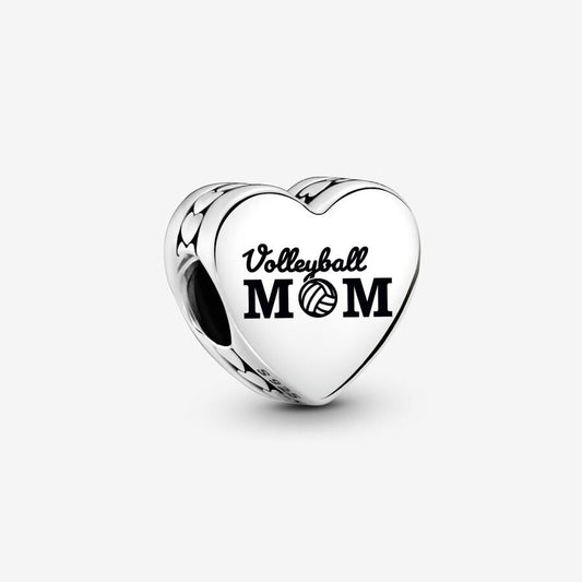 Team Mom Volleyball Charm