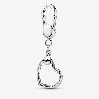Small Heart Bag Charm Holder