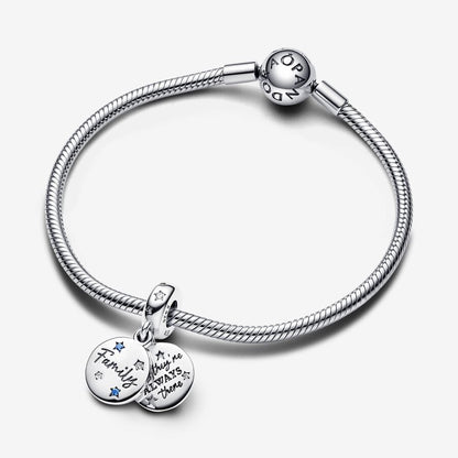 Family Love Double Dangle Charm