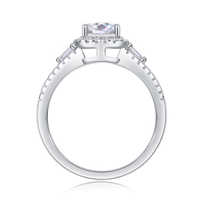 Fashionable Circle Inspired Silver Ring for Women