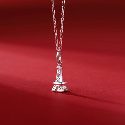 Fashionable Eiffel Tower Pendant Necklace