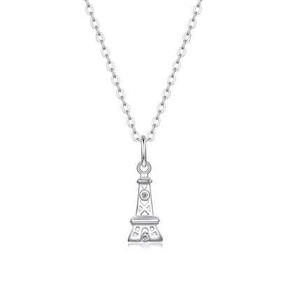 Fashionable Eiffel Tower Pendant Necklace