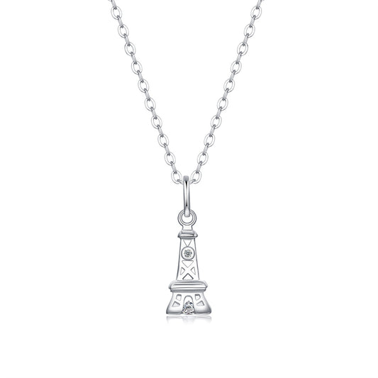 Fashionable Eiffel Tower Pendant Necklace