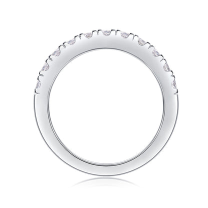 Fashionable Geometric Moissanite Ring for Modern Women