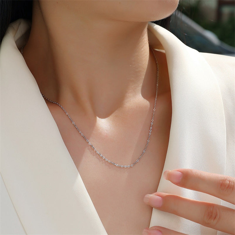 Fashionable O-Link Chain Necklace for Modern Women