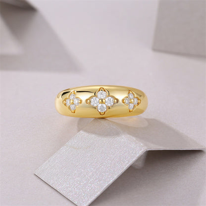Fashionable Round Diamond Ring for Women