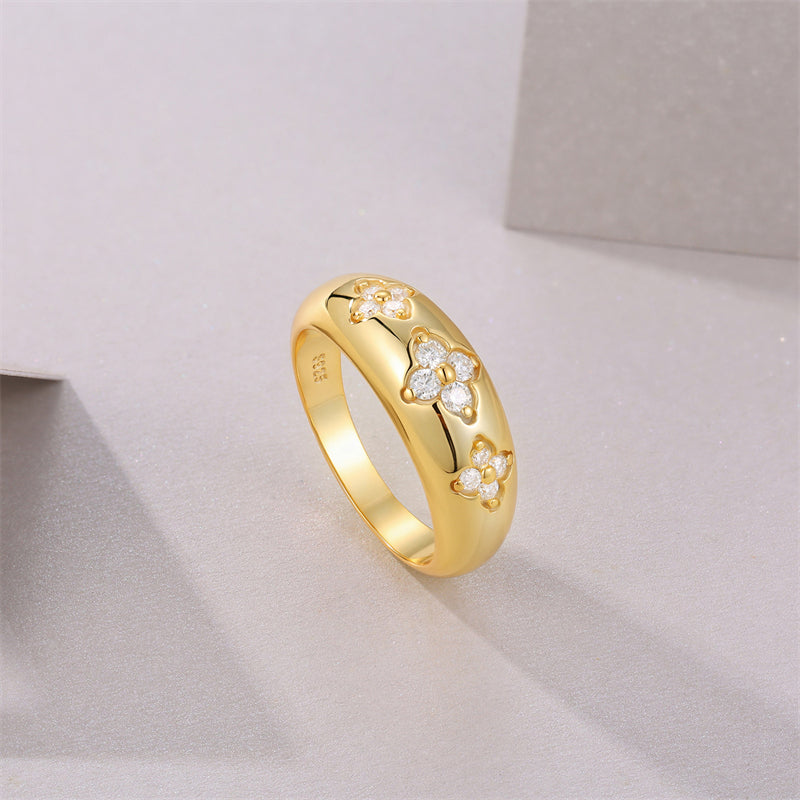 Fashionable Round Diamond Ring for Women