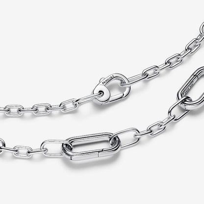 Sterling Silver Five Links Chain Necklace