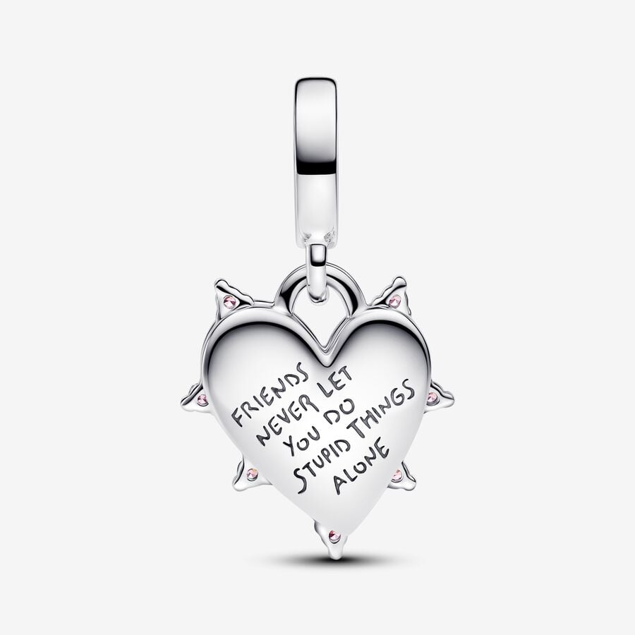Double Dangle Friendship Charm