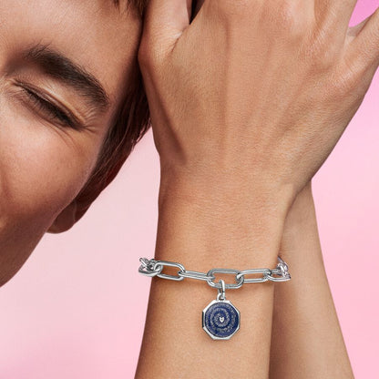 Galaxy Heart Medallion Charm