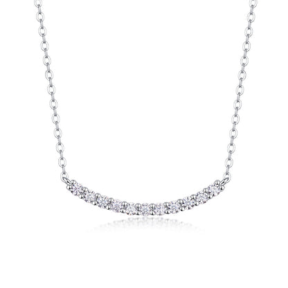 Graceful Moissanite Necklace for Everyday Elegance