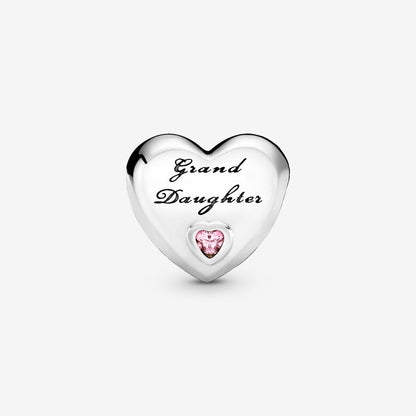 Granddaughter Heart Charm
