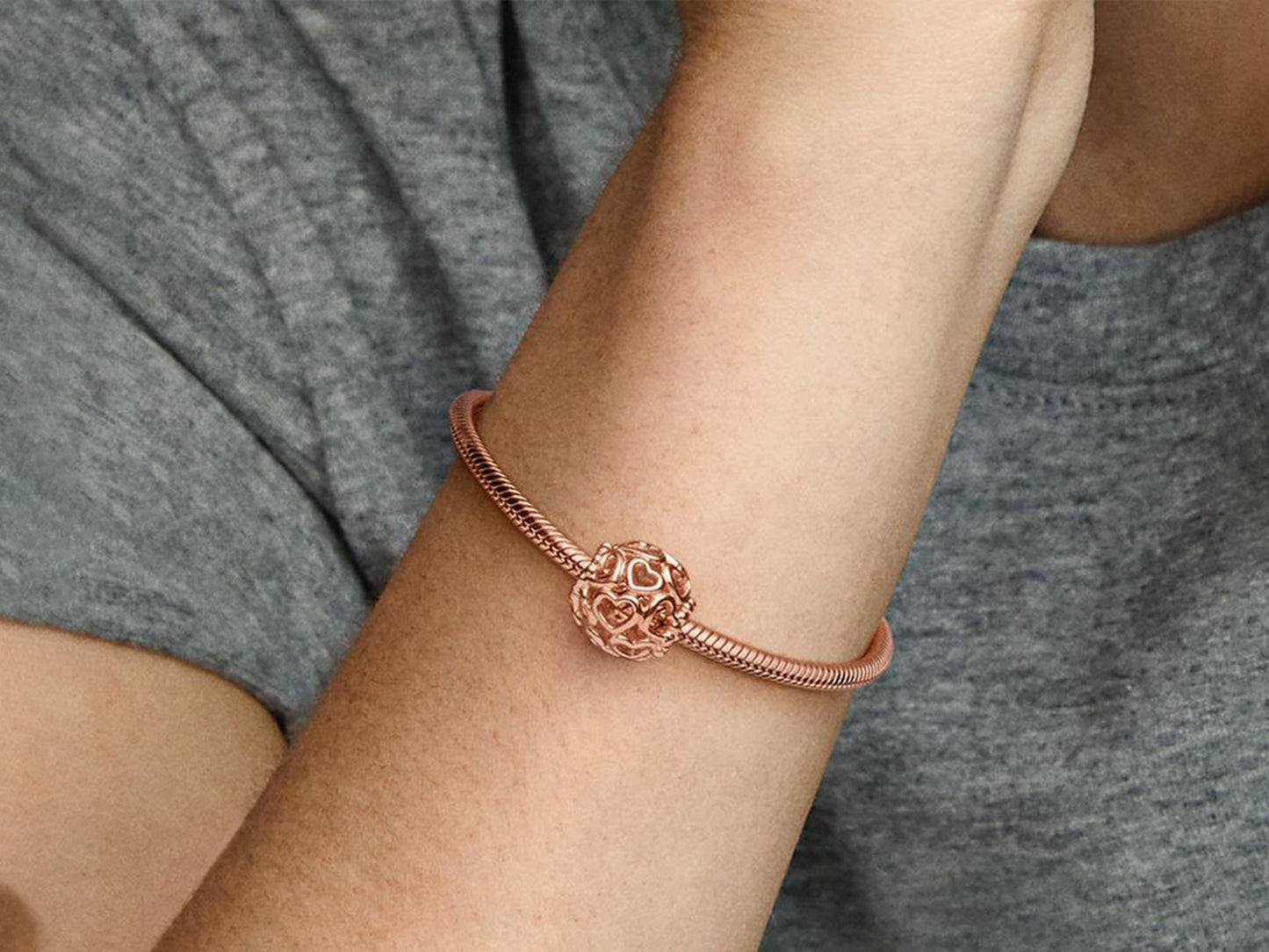 Hearts All Over Charm
