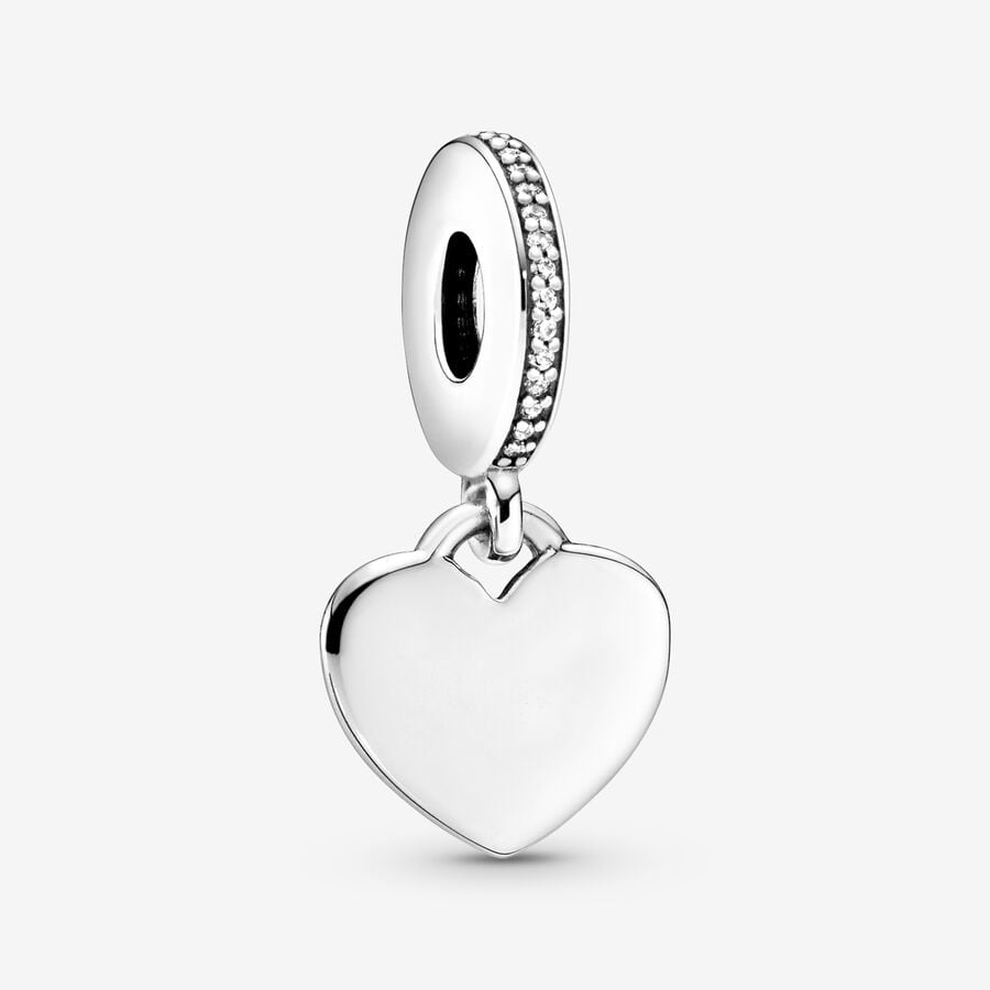 Sterling Silver Love Dangle