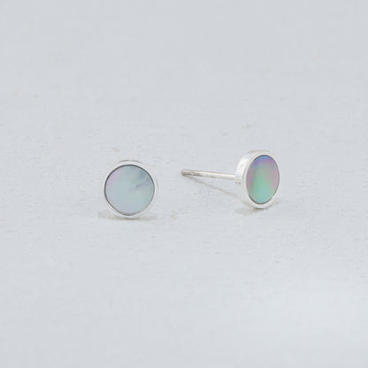Rainbow Stainless Steel Geometric Stud Earrings - Chic Style