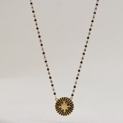 Black Stainless Steel O-Link Chain Necklace - 4.5g Fashion Statement