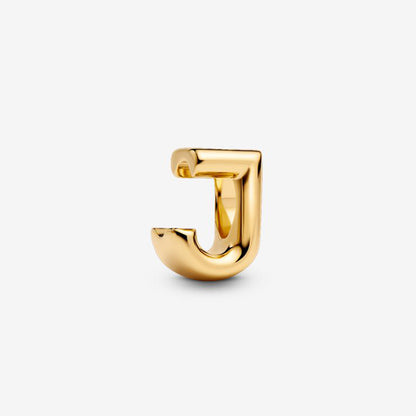 Initial J Jewelry Charm 14K Gold