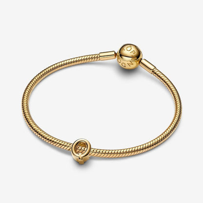 14K Gold Plated Letter Q Charm