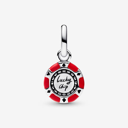 Sterling Silver Lucky Chip Charm