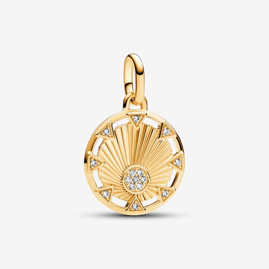Power of the Light Sun Medallion Charm