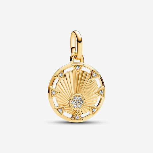 Power of the Light Sun Medallion Charm