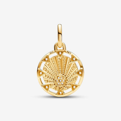 Power of the Light Sun Medallion Charm