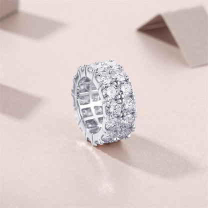 Minimalist 925 Silver Band for Women