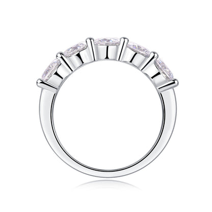 Minimalist Circle Diamond Ring for Women