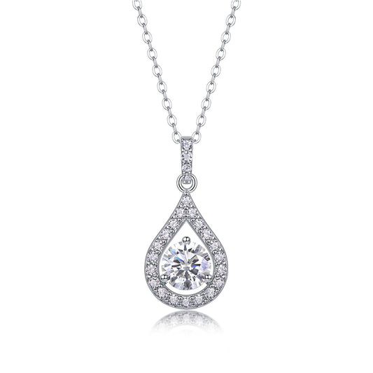 Minimalist Layered Moissanite Necklace for Everyday Elegance