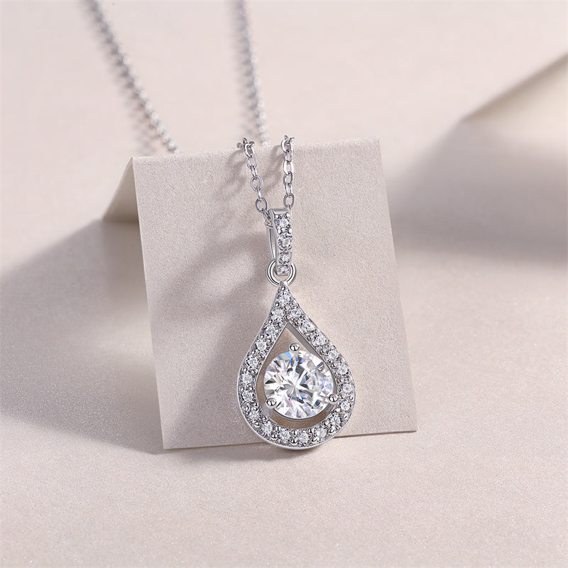 Minimalist Layered Moissanite Necklace for Everyday Elegance