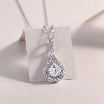 Minimalist Layered Moissanite Necklace for Everyday Elegance