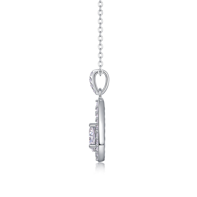 Minimalist Layered Moissanite Necklace for Everyday Elegance