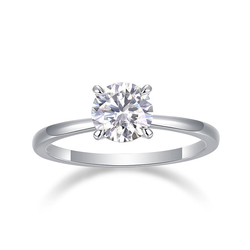 Modern Square Shape Diamond Ring