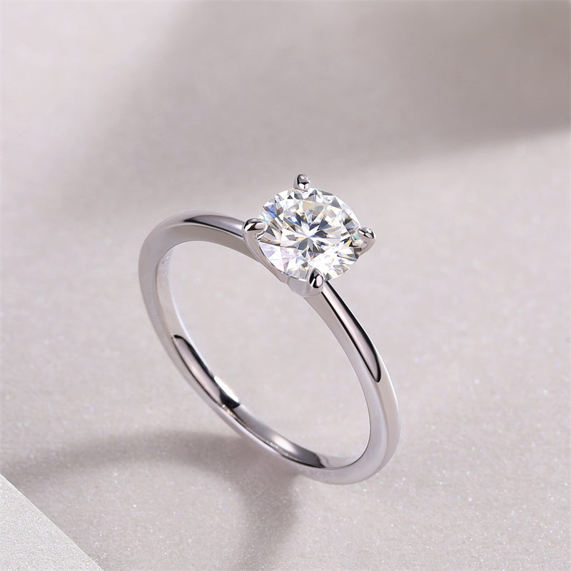 Modern Square Shape Diamond Ring
