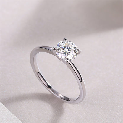 Modern Square Shape Diamond Ring