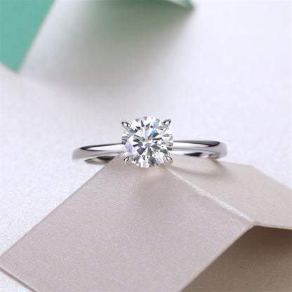 Modern Square Shape Diamond Ring