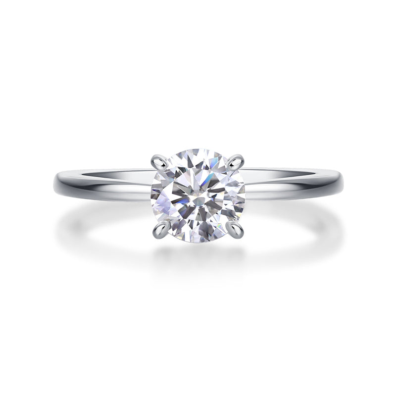 Modern Square Shape Diamond Ring